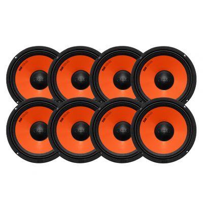 8er-Pack GAS MAD PM1-84, 8-Zoll-Mitteltöner