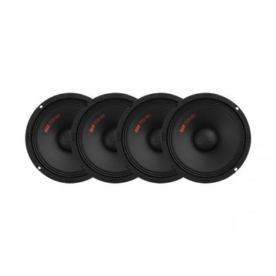4er-Pack GAS MAD PM2-64, großartige 6,5-Zoll-Mitteltöner