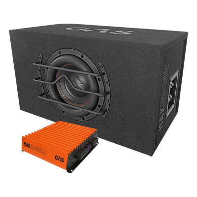 GAS MAX B1-18E mit MAD A1-500.1D Monoblock, Basspaket