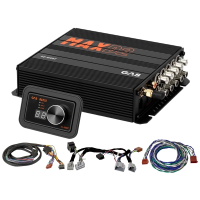 GAS MAX D2-610BT, 10-Kanal Audio-Prozessor/DSP für Volvo 2007-2016 (Performance)