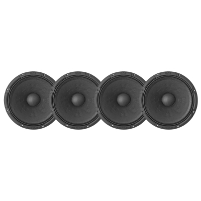 4er-Pack GAS MAX PM2-64, 6,7-Zoll-Mittelbass/Mitteltöner