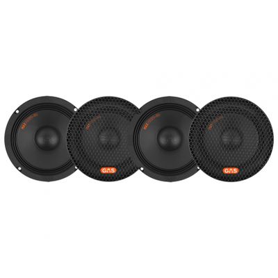 4er-Pack GAS MAX PMW1-64, 6,5-Zoll-Bass/Mittelbass