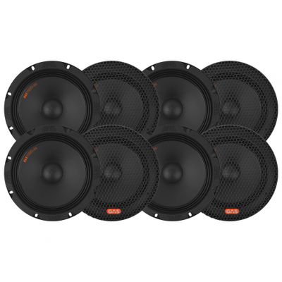 8er-Pack GAS MAX PMW1-84, 8-Zoll-Bass/Mittelbass