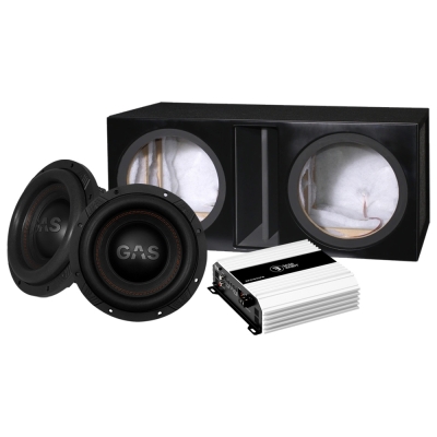 GAS MAX S1-12D1 2x12 Bassgehäuse mit SP31001FR, 2x12 Basspaket