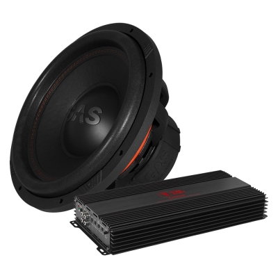 GAS MAX S1-15D2 mit Bass Habit RA3600W, 1x15 Basspaket