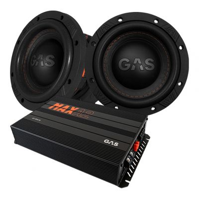 2er-Set GAS MAX S1-6D1 & MAX A2-800.1D, Basspaket