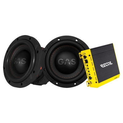 2er-Pack GAS MAX S1-6D1 mit Recoil RL680.1, 2x6,5
