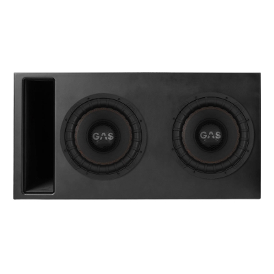 Bassreflex-Comp-Gehäuse 2x12 Zoll mit 2x GAS MAX S2-12D2