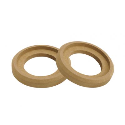 2er-Set versenkte MDF-Ringe für Hochtöner, 72 mm