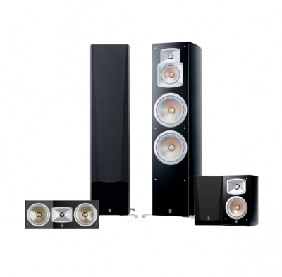 Yamaha NS-777 mit Center- und Surround-Lautsprechern, 5.0-Lautsprecherpaket