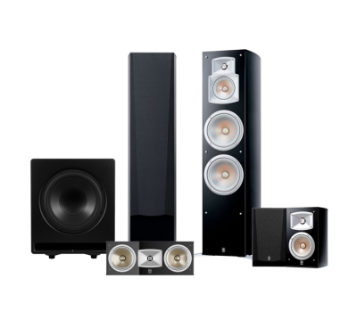 Yamaha NS-777 Surround-System mit Subwoofer, 5.1-Heimkino-Paket