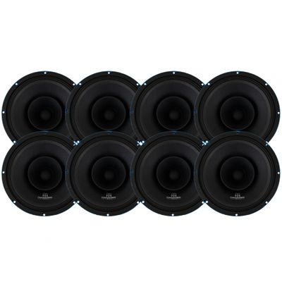 8er-Pack Hammer Tech Omni Class OCF250, 10-Zoll-Mitteltöner
