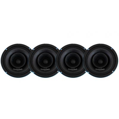 4er-Pack Hammer Tech Omni Class OCF165, 6,5-Zoll-Mitteltöner