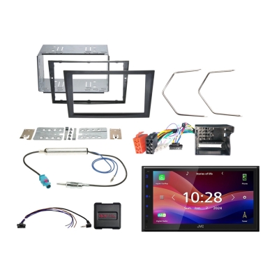 JVC KW-M695DBW Autoradio-Paket für Opel 2005-