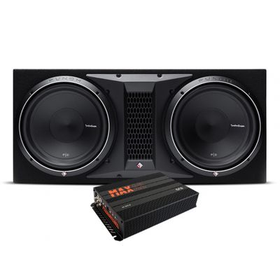 Rockford Fosgate P2-2X12 mit MAX A2-800.1D