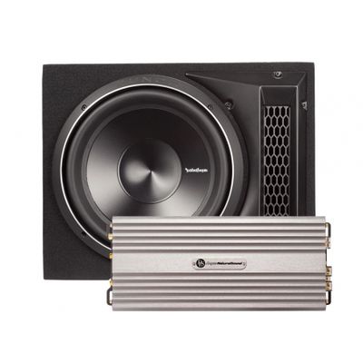 Rockford Fosgate P3, 1x12-Zoll-Bassbox & DLS CCi500, Bass-Paket