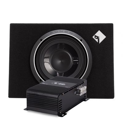 Rockford Fosgate P3S-1x10 mit Bass Habit SPL ELITE 600.1DF, Bass-Paket