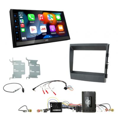 JVC Stereopaket für Porsche Panamera 2009-2016 m/ Standard-Lautsprecher