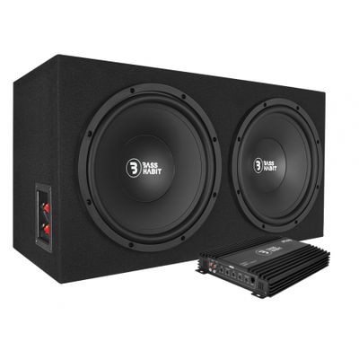 Bass Habit Play PL212 2x12 Zoll mit Play Power 600.1, Bass-Paket