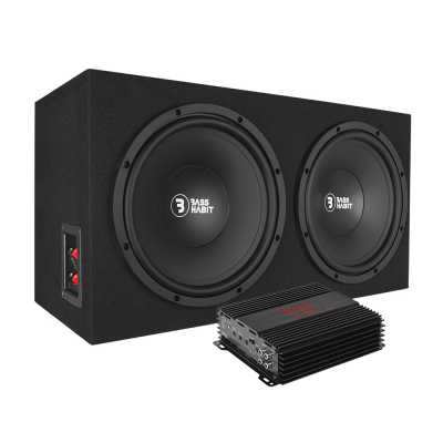 Bass Habit Play PL212 & Rebel RA1200W, preiswertes Bass-Paket