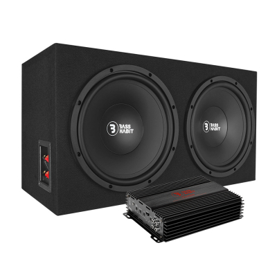 Bass Habit Play PL212 & Rebel RA2000W, Bass-Paket