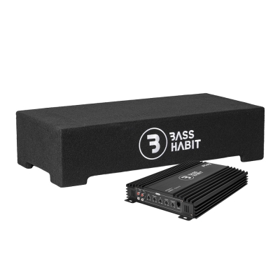 Bass Habit PL2212SR mit PP600.1G2, Bass-Paket