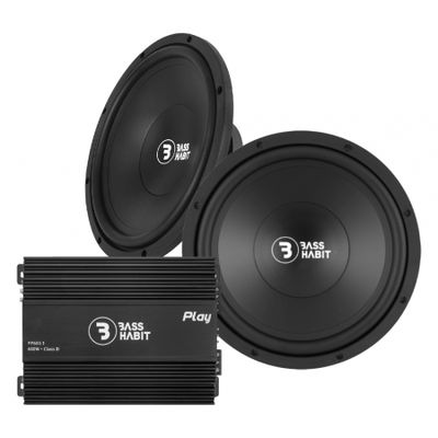 2er-Pack Bass Habit P300 & Play Power 600.1 (Gen. 2), Bass-Paket