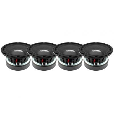 4er-Pack DS18 Pancadão PRO-1KP8.4, extremer 8-Zoll-Midbass