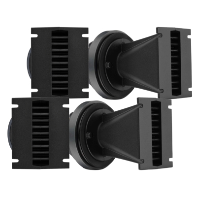 4er-Pack DS18 PRO-DK175WG, 1-Zoll Line Array-Treiber mit Horn