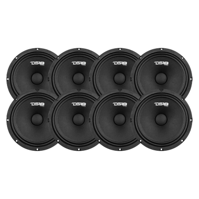 8er-Pack DS18 PRO-GM8.4, 8-Zoll-Midbass