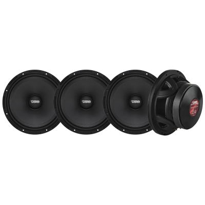4er-Pack DS18 PROJECT360.84, 8-Zoll Mittelbass/Mittelton
