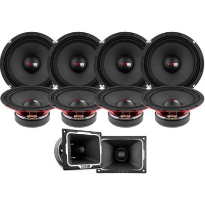 8er-Pack DS18 PRO-X8.4M mit PRO-TWX5, großes SPL-Paket