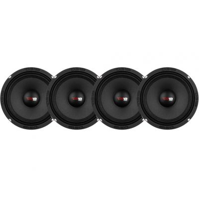 4er-Pack DS18 PRO-X8.4M, 8-Zoll-Midbass