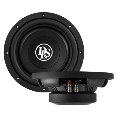 2er-Pack DLS Performance PS10, schlanker 10-Zoll-Subwoofer