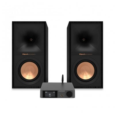 Dynavoice CA802BT und Klipsch R-50M Stereo-Paket, schwarz