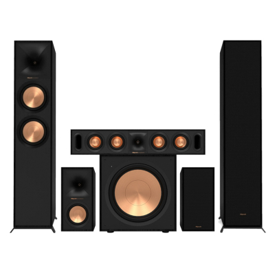Klipsch Reference R-600F 5.1-Lautsprecherpaket, schwarz