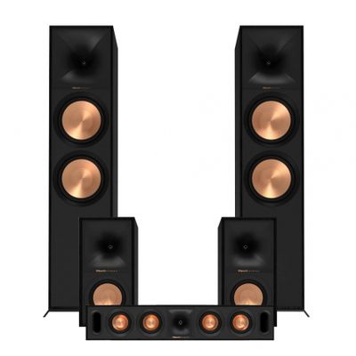 Klipsch R-800F 5.0-Lautsprecherpaket, schwarz