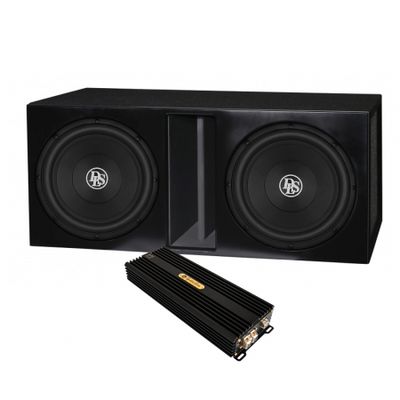 2er-Pack DLS RCW12.D2 im Gehäuse mit Signature S1, Basspaket