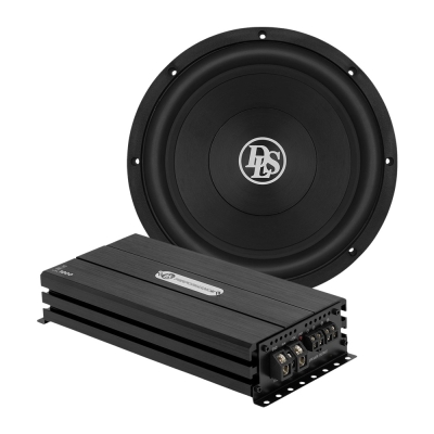 DLS RCW12.D2 mit PE1.1000, 1x12 Zoll Basspaket