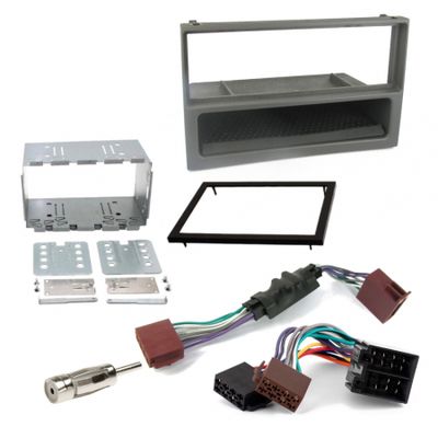 Installationskit 1/2-DIN für Saab 9-5 1997-2005 (ohne Lenkradsteuerung)
