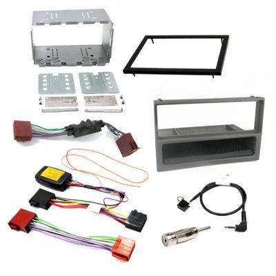 Installationskit 1/2-DIN für Saab 9-5 1997-2005 (mit Lenkradsteuerung)
