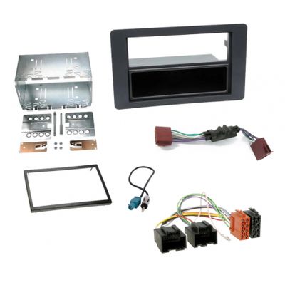 Einbausatz 1/2-DIN für Saab 9-5 2006-2010 (ohne Lenkradsteuerung)