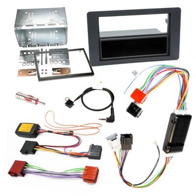 Einbausatz 1/2-DIN für Saab 9-5 2006-2010 (Denso-Navigation)
