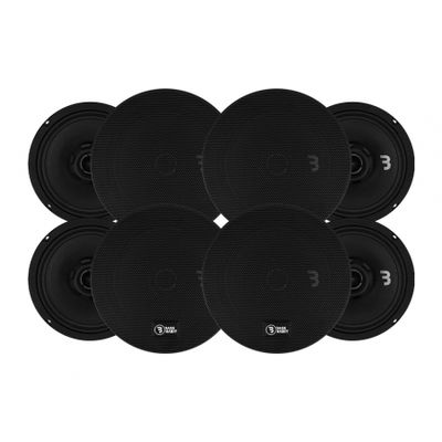 8er-Pack Bass Habit SPL Elite SE200CX, 8-Zoll-Koaxiallautsprecher