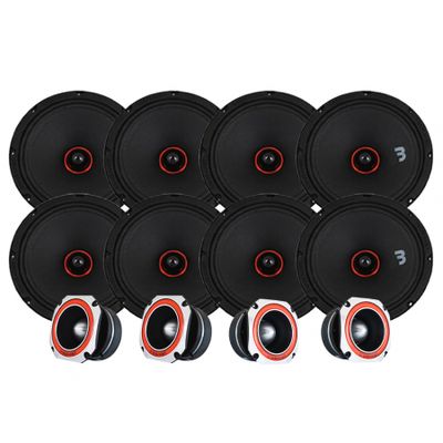 Bass Habit SPL Elite SE200M & SE45T SPL-Paket, groß