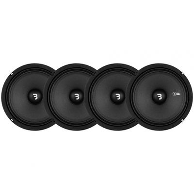 4-Pack Bass Habit SP165M 6,5-Zoll-Midbass