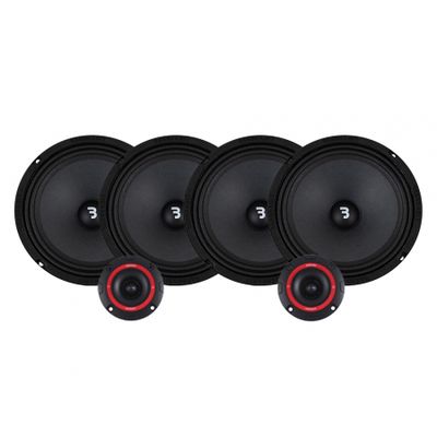 4er-Pack Bass Habit Play SP200M mit SP25A SPL-Paket, mittel