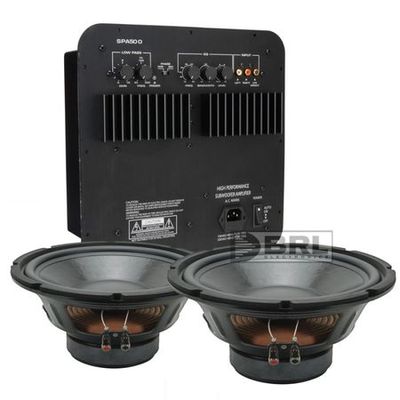 2 Stk. Dayton Audio DCS305-4 & Dayton Audio SPA500