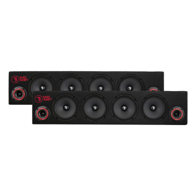 2er-Pack Bass Habit Play SPL64, Raggarplanka mit 6,5
