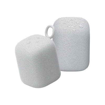 Sony LinkBuds Speaker kabelloser tragbarer Lautsprecher mit Bluetooth, hellgrau 2-PACK